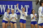 Volleyball vs Emerson  Wheaton College Women's Volleyball vs Emerson College. - Photo by Keith Nordstrom : Wheaton, Volleyball, VB2019
